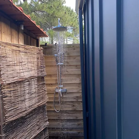 Maison Petite Bleue Piscine Privee Chauffee * Lacanau